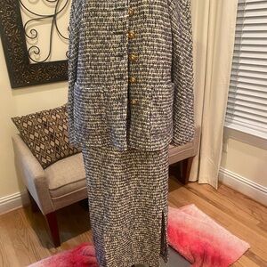 St. John Tweed Knit Jacket